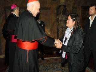 Recepción en ocasión de la Fiesta de la Bienaventurada Virgen María Reina de Palestina